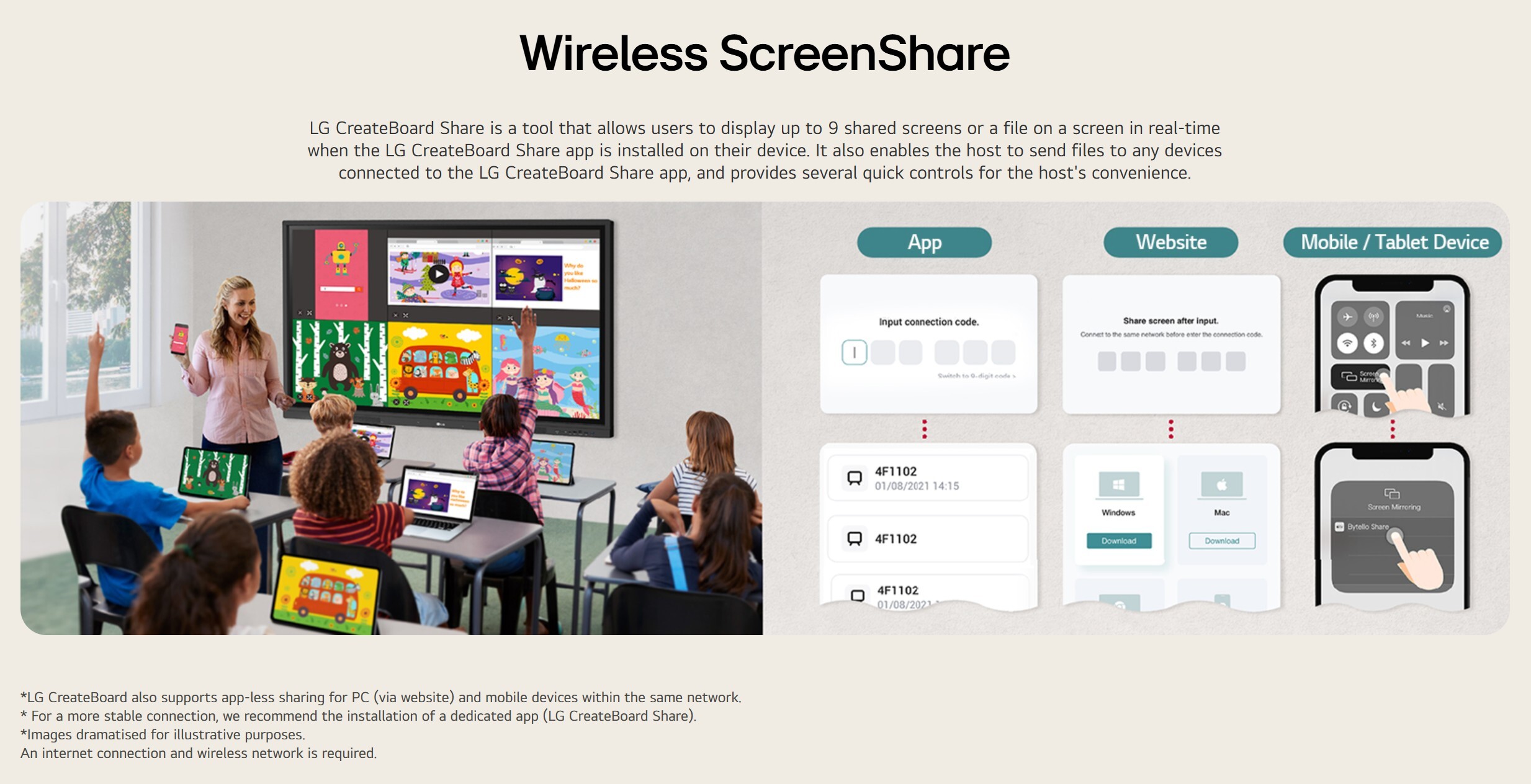 Wireless ScreenShare