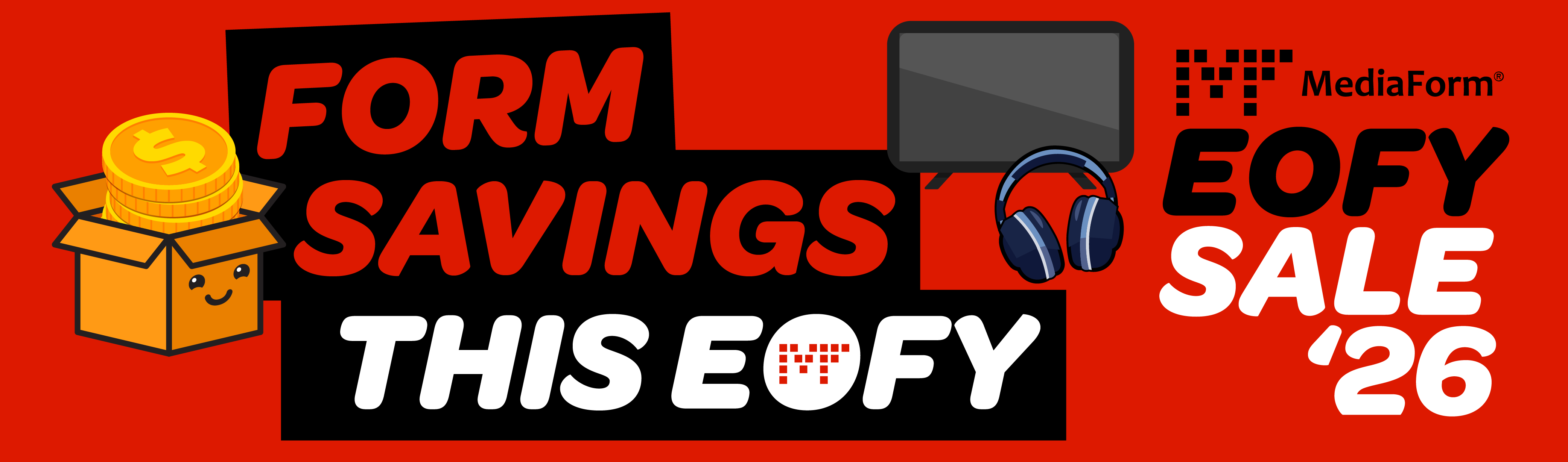 MediaForm EOFY Sale 2026: Audio & Visual