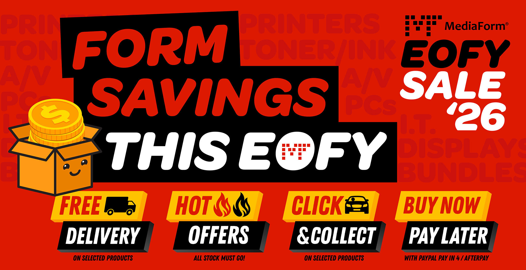 MediaForm EOFY Sale 2026: Form Savings & Hot Offers MediaForm EOFY Sale 2026: Form Savings & Hot Offers