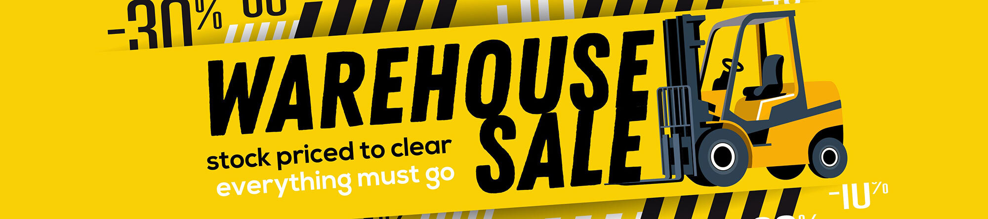 Warehouse Clearance Sale: Everything Must Go!