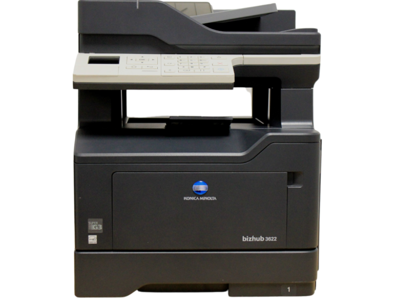 2nd Hand Konica Bizhub 3622 Mono Multifunction Printer | MediaForm AU
