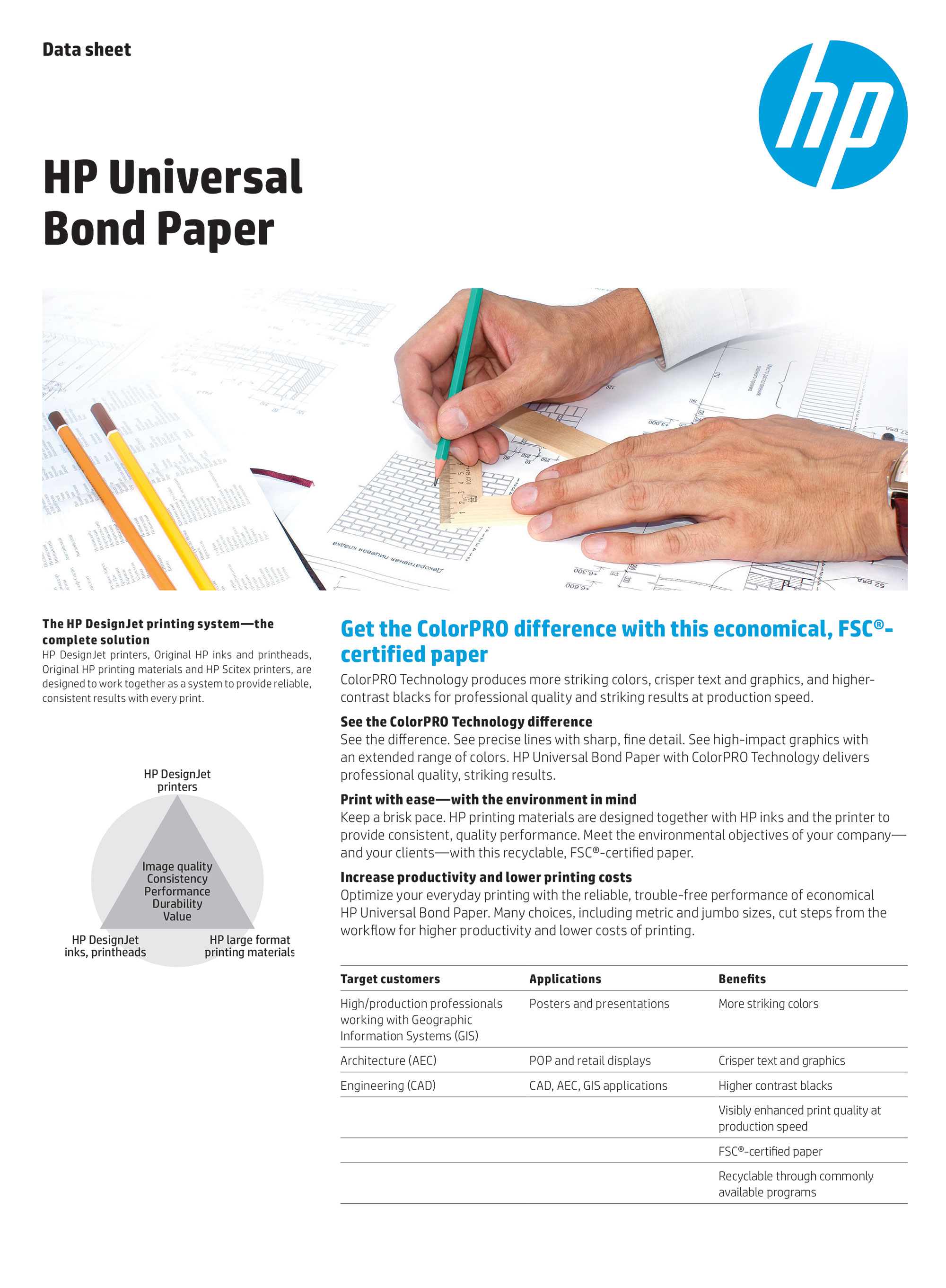 HP Universal Bond Paper