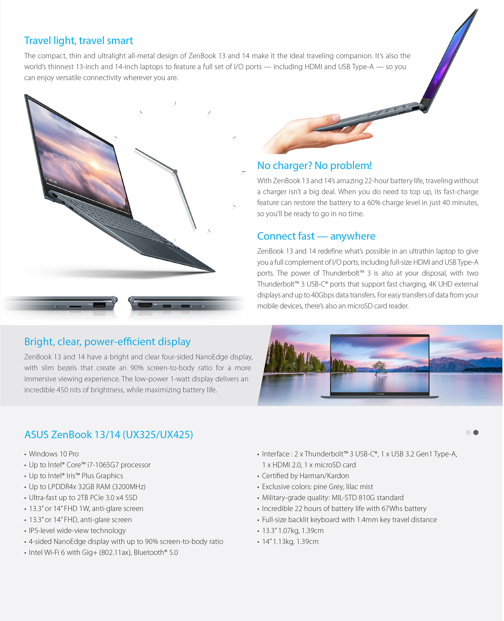 Asus ZenBook 13/14