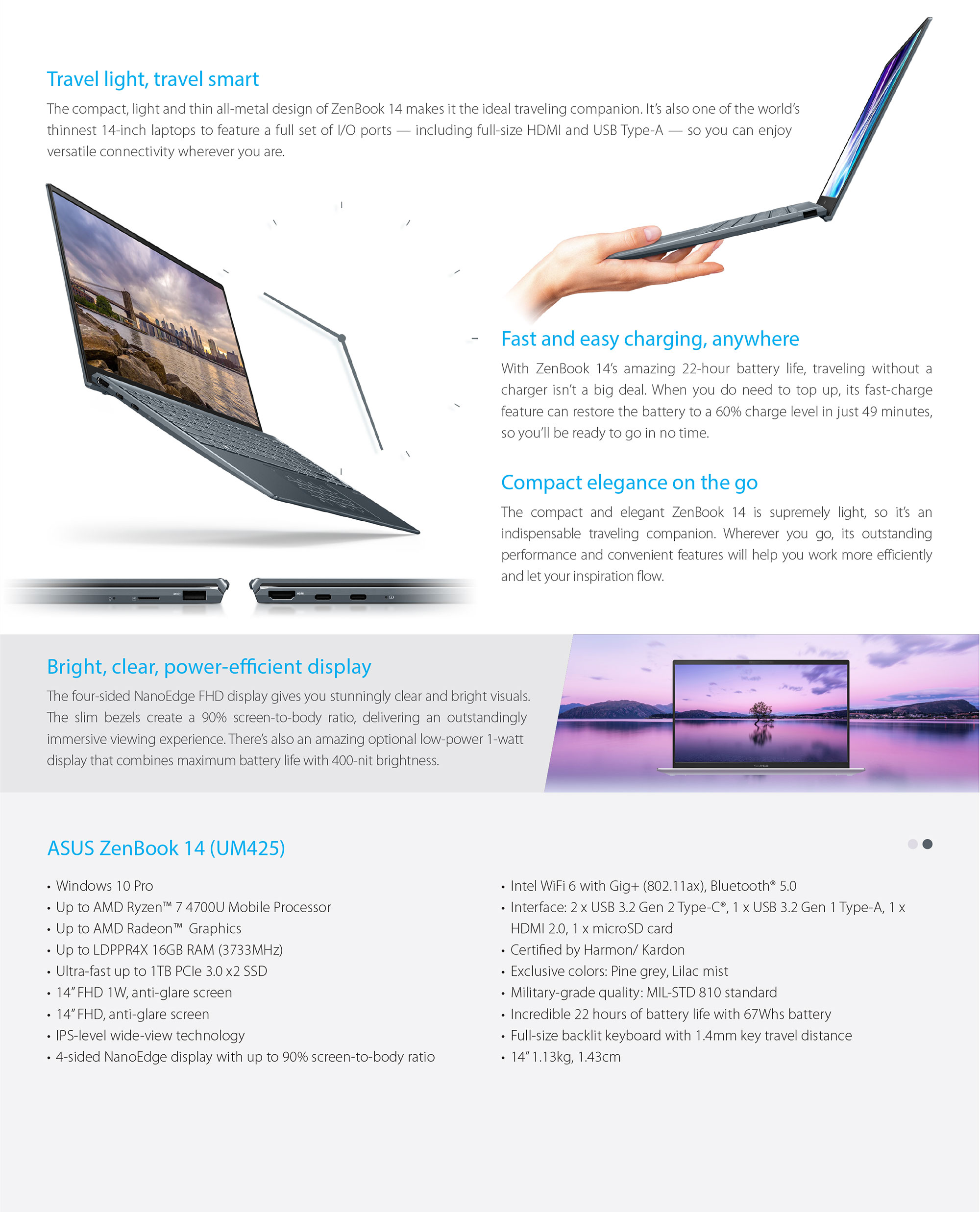 Asus ZenBook 14 UM425IA