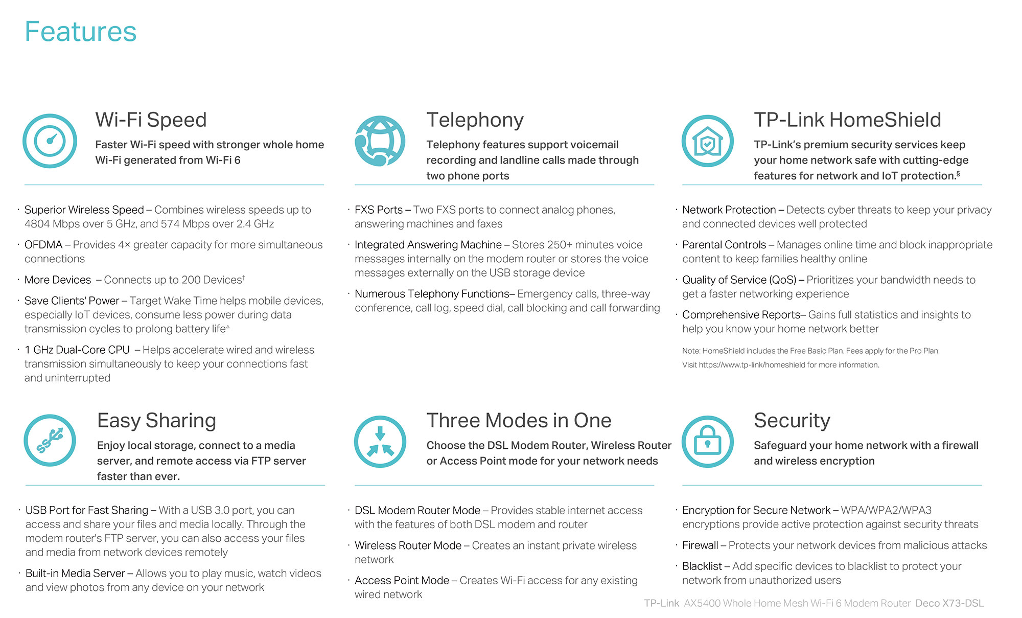 TP-Link DECO-X73-DSL