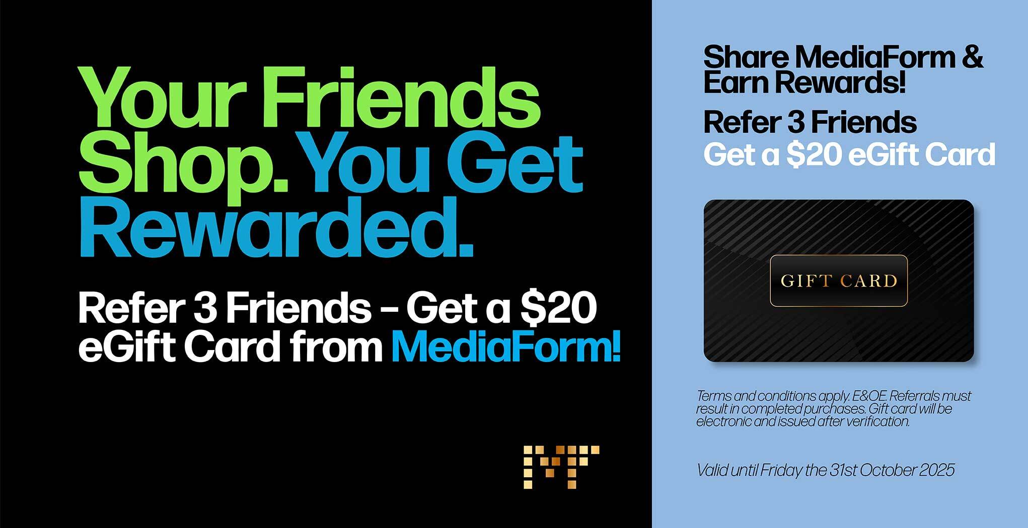 Refer 3 Friends & Get a $20 eGift Card Promo Refer 3 Friends & Get a $20 eGift Card Promo