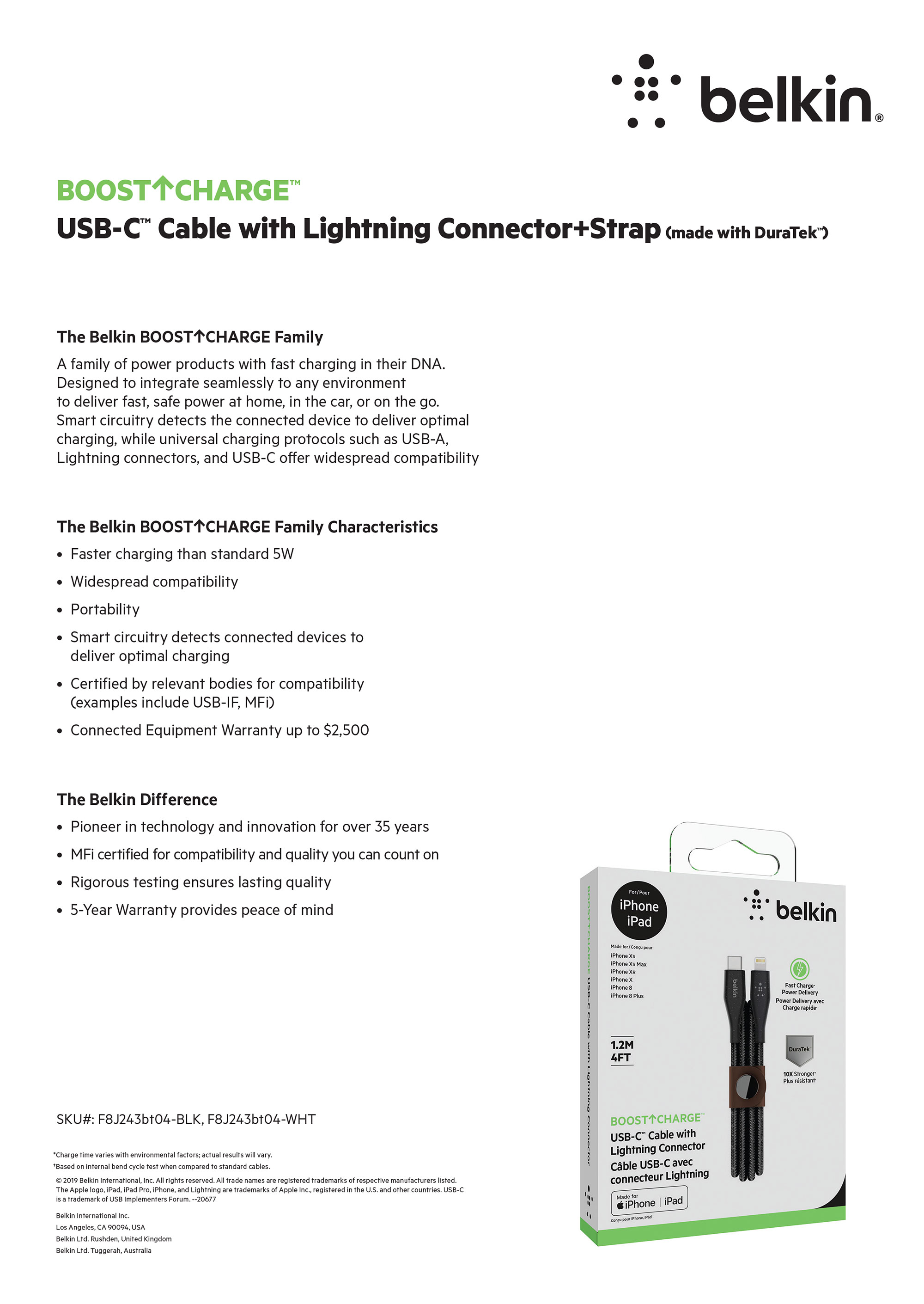 Belkin BOOSTCHARGE USB-C