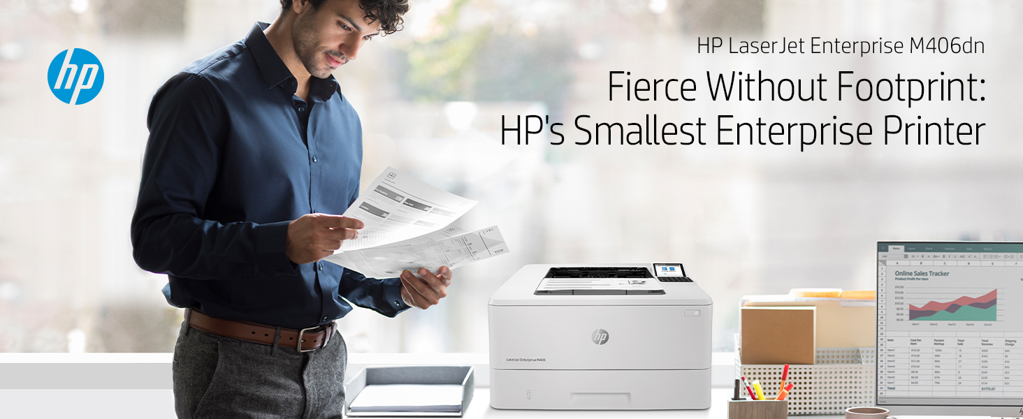 HP LaserJet Enterprise M406dn: Fierce without Footprint