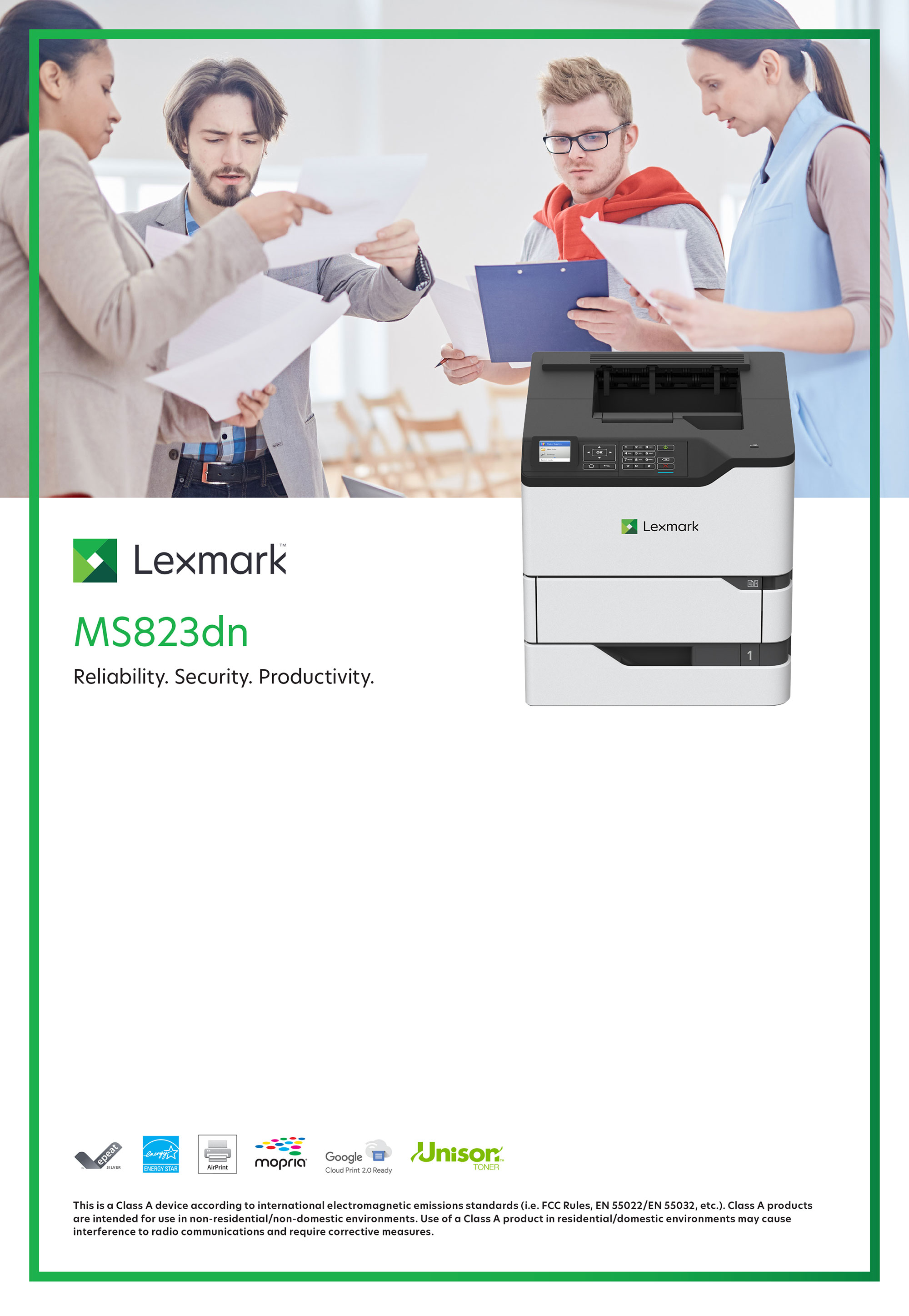 Lexmark MS823dn