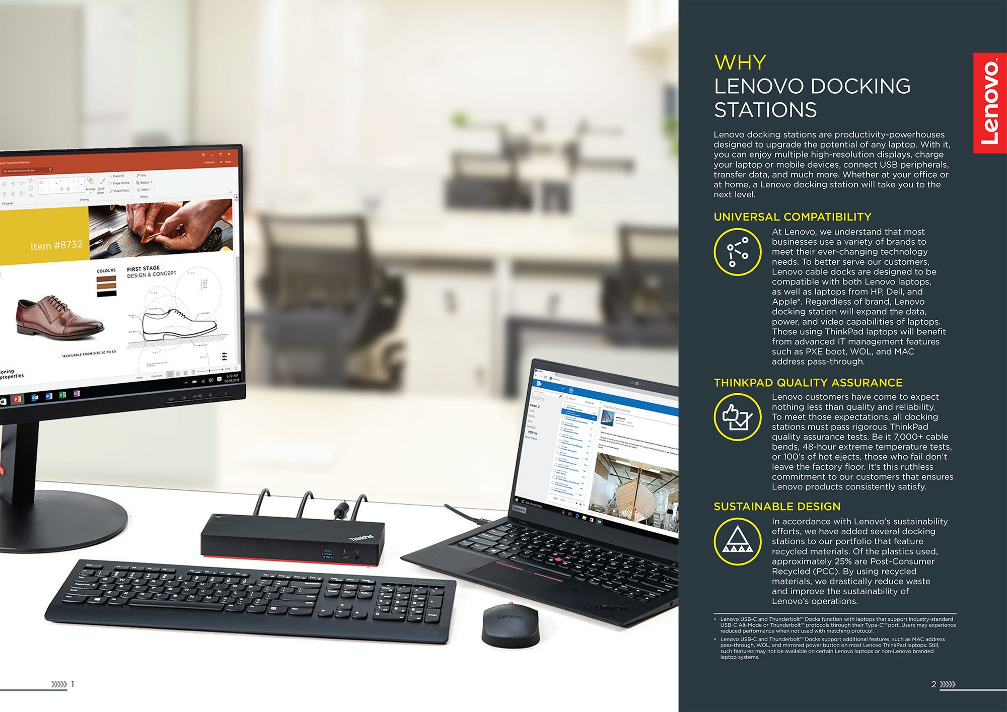 Why Lenovo Docking Stations?