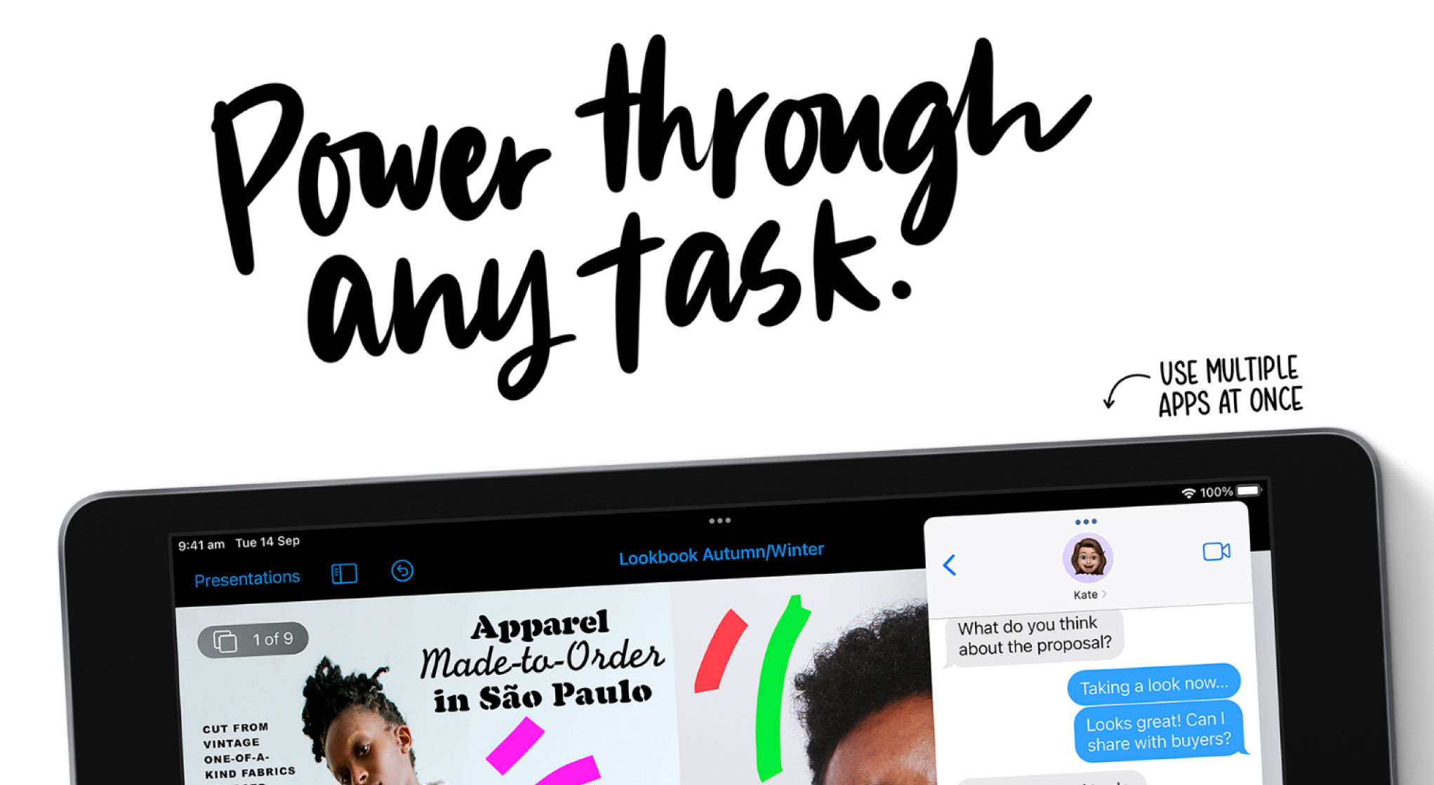 Power through any task: 9th Gen iPad