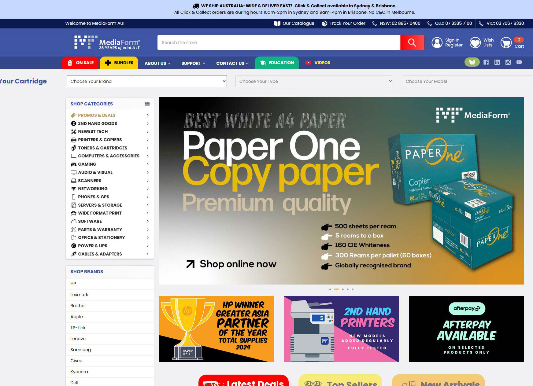 Step 1: Go to mediaform.com.au Step 1: Go to mediaform.com.au