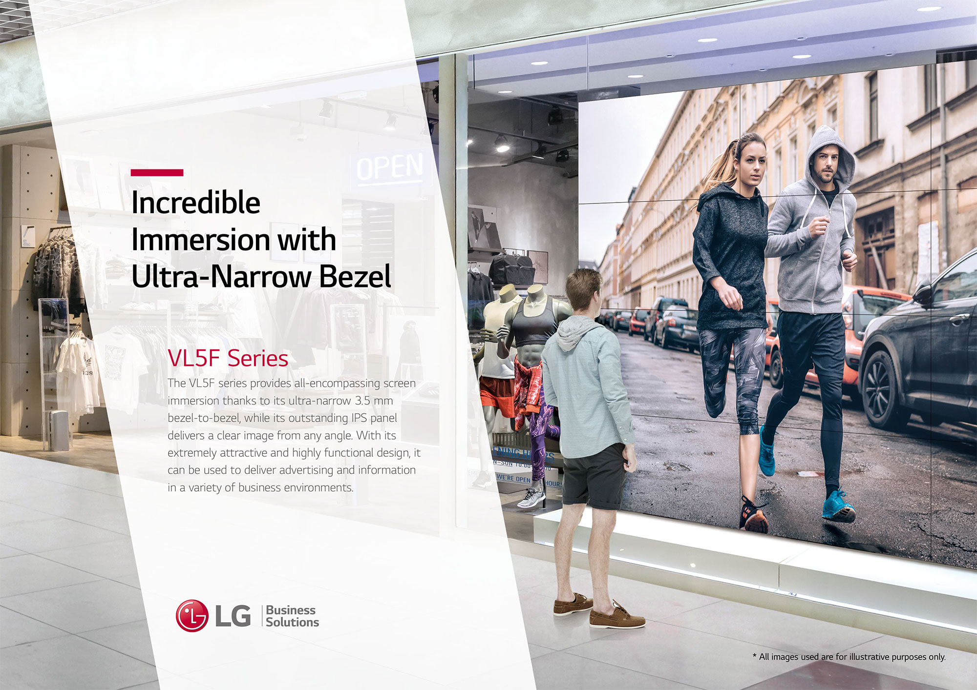 LG VL5F Series Video Wall