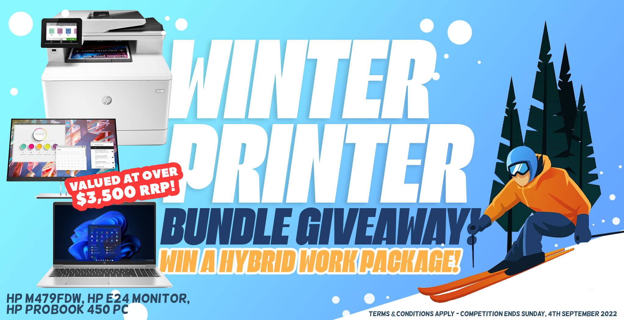 MediaForm & HP's Winter Printer Bundle Giveaway