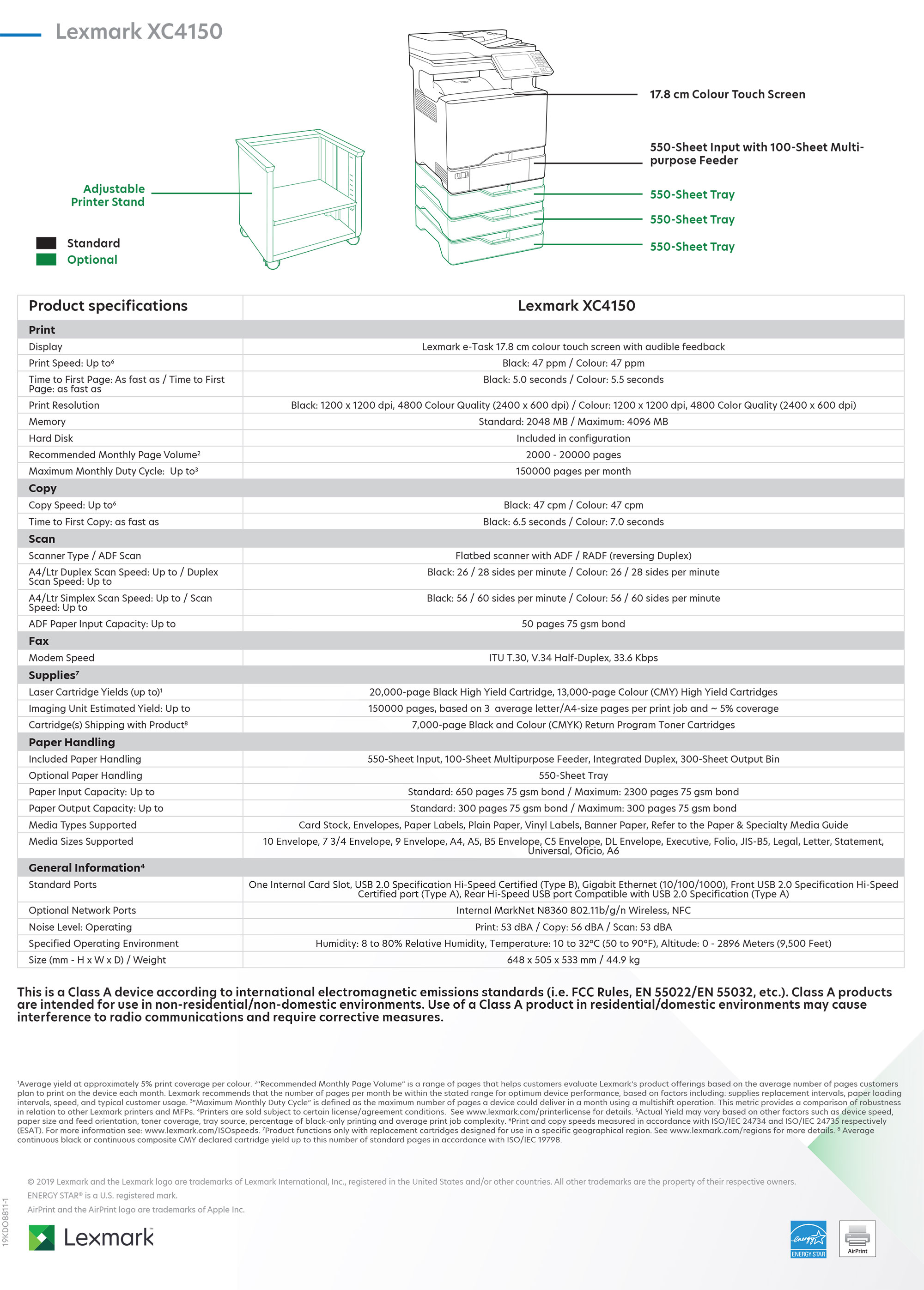 Lexmark XC4150