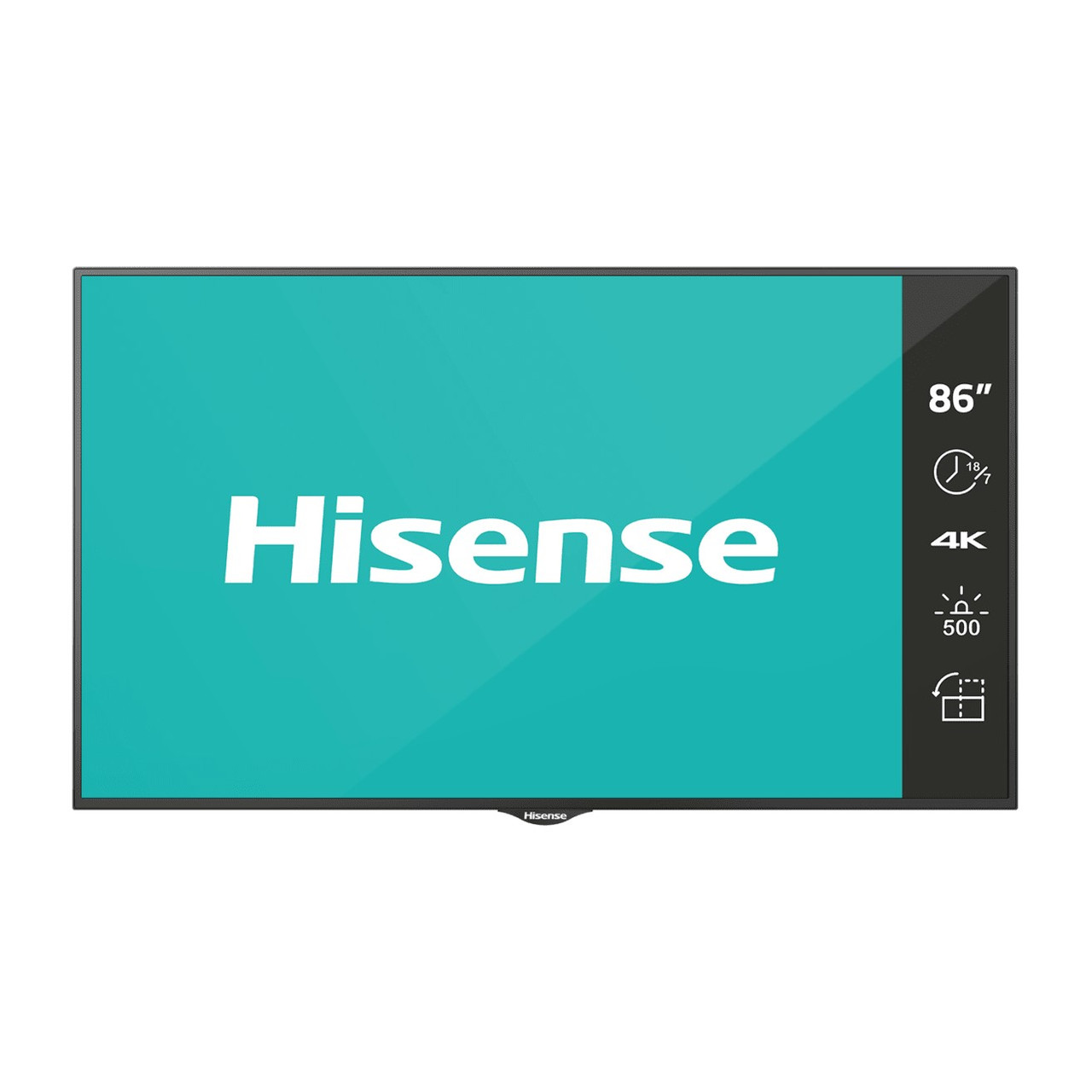 Hisense HISENSE 86B4E30T 86 UHD DIGITAL SIGNAGE 500NIT 18 X 7