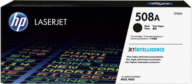 HP 508A Black LaserJet Toner Cartridge (CF360A) Genuine - MediaForm AU