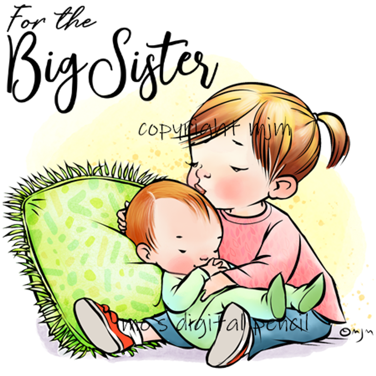 big and little sister logo