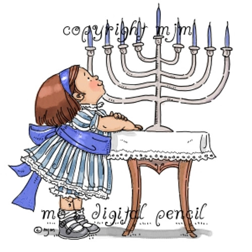 Sarah at Hanukkah