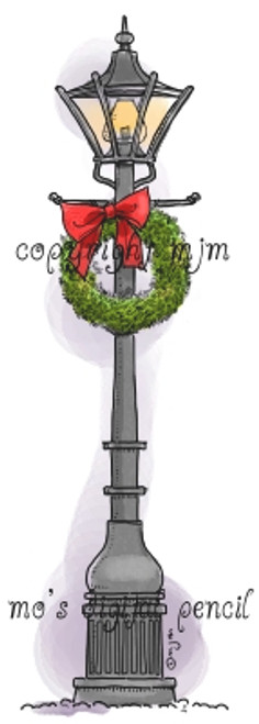 Christmas lamp post - Mo's Digital Pencil