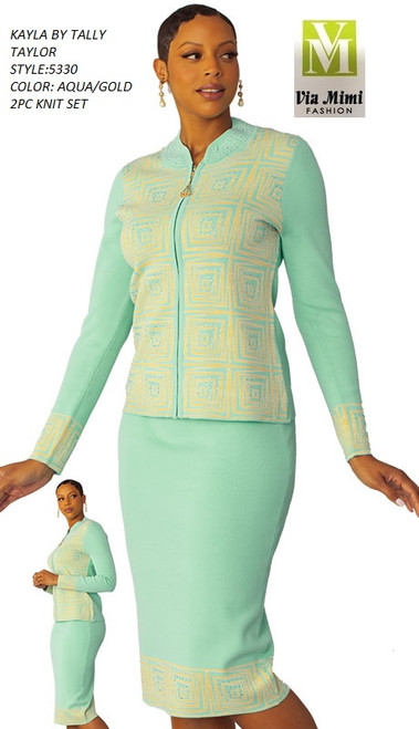 KAYLA BY TALLY TAYLOR FALL/WINTER 2023
STYLE: 5330
COLOR: AQUA/GOLD
2PC KNIT SET
FOR MORE IMFORMATION AND PRICE PLEASE GIVE US A CALL
WE BEAT  ALL PRICES !!!!

VIA MIMI FASHION

1333 S. SANTEE ST.

LA,CA.90015

TEL: (213)748-MIMI (6464)

FAX: (213)749-MIMI (6464)

E-Mail: mimi@viamimifashion.com

http://viamimifashion.com

https://www.facebook.com/viamimifashion

 https://www.instagram.com/viamimifashion

https://twitter.com/viamimifashion

 