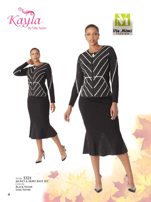 KAYLA BY TALLY TAYLOR FALL/WINTER 2023
STYLE: 5321
COLOR: BLACK/SILVER, LIME/SILVER
2PC KNIT SET
FOR MORE IMFORMATION AND PRICE PLEASE GIVE US A CALL
WE BEAT  ALL PRICES !!!!

VIA MIMI FASHION

1333 S. SANTEE ST.

LA,CA.90015

TEL: (213)748-MIMI (6464)

FAX: (213)749-MIMI (6464)

E-Mail: mimi@viamimifashion.com

http://viamimifashion.com

https://www.facebook.com/viamimifashion

 https://www.instagram.com/viamimifashion

https://twitter.com/viamimifashion

 
