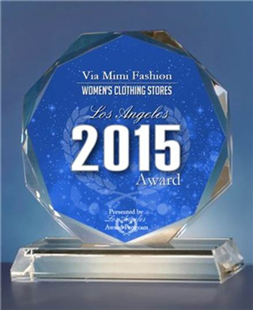 VIA MIMI FASHION AWARD 2015!!!!!

WE ARE PROUD TO ANNOUNCE Los Angeles Award Program Honored The Achievement of

Via Mimi Fashion on October 21, 2015 Los Angeles Award.

VIA MIMI FASHION has been Selected for the 2015 LOs Angeles Award in Women's Clothing Stores Category!!

Each Year , The los Angeles Award Program Identifies companies That They Believe Have Achieved Exceptional Marketing Success In Their Local Community and Business Category.

The 2015 LOs Angeles Award Program Focuses on Quality, not Quantity.

Winners are Determined Based on The Information Gathered Both Internally by The Los Angeles Program

and Data Provided by Third Parties.

VIA MIMI FASHION

1333 S. Santee St., LA, CA. 90021

TEL: (213)748-MIMI (6464)

FAX: (213)749-MIMI (6464)

E-Mail: mimi@viamimifashion.com

Site: http://viamimifashion.com
