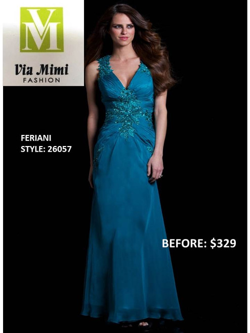 FERIANI STYLE #26057
COLOR: TEAL 
SIZE: 16 ONLY
FOR MORE IMFORMATION AND PRICE PLEASE GIVE US A CALL 
WE BEAT  ALL PRICES !!!!

VIA MIMI FASHION

1333 S. SANTEE ST.

LA,CA.90015

TEL: (213)748-MIMI (6464)

FAX: (213)749-MIMI (6464)

E-Mail: mimi@viamimifashion.com

http://viamimifashion.com

https://www.facebook.com/viamimifashion

 https://www.instagram.com/viamimifashion

https://twitter.com/viamimifashion

 