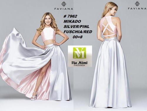 FAVIANA STYLE #7962 MIKADO

 SIZE : 00-8

COLOR: SILVER/PINK, FUCHSIA/RED

FOR MORE IMFORMATION AND PRICE PLEASE GIVE US A CALL


WE BEAT  ALL PRICES !!!!

VIA MIMI FASHION

1333 S. SANTEE ST.

LA,CA.90015

TEL: (213)748-MIMI (6464)

FAX: (213)749-MIMI (6464)

E-Mail: mimi@viamimifashion.com

http://viamimifashion.com

https://www.facebook.com/viamimifashion

  https://www.instagram.com/viamimifashion

https://twitter.com/viamimifashion
