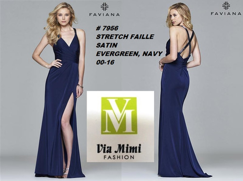 FAVIANA STYLE  7956  STRETCH FAILLE SATIN 