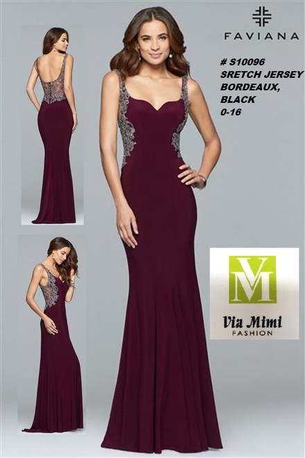 FAVIANA STYLE #S10096  STRETCH JERSEY

 SIZE : 00-16

COLOR: BORDEAUX, BLACK

FOR MORE IMFORMATION AND PRICE PLEASE GIVE US A CALL


WE BEAT  ALL PRICES !!!!

VIA MIMI FASHION

1333 S. SANTEE ST.

LA,CA.90015

TEL: (213)748-MIMI (6464)

FAX: (213)749-MIMI (6464)

E-Mail: mimi@viamimifashion.com

http://viamimifashion.com

https://www.facebook.com/viamimifashion

  https://www.instagram.com/viamimifashion

https://twitter.com/viamimifashion
