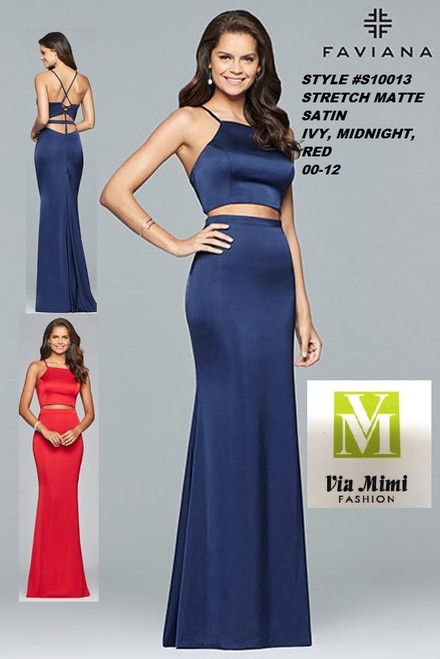 FAVIANA STYLE #S10013 STRETCH MATTE SATIN

 SIZE : 00-12

COLOR: IVY, MIDNIGHT, RED

FOR MORE IMFORMATION AND PRICE PLEASE GIVE US A CALL


WE BEAT  ALL PRICES !!!!

VIA MIMI FASHION

1333 S. SANTEE ST.

LA,CA.90015

TEL: (213)748-MIMI (6464)

FAX: (213)749-MIMI (6464)

E-Mail: mimi@viamimifashion.com

http://viamimifashion.com

https://www.facebook.com/viamimifashion

  https://www.instagram.com/viamimifashion

https://twitter.com/viamimifashion

