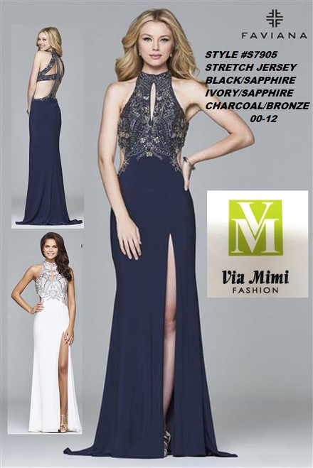 FAVIANA STYLE #S7906  STRETCH JERSEY

 SIZE : 00-12

COLOR: BLACK/SAPHIRE, CHARCOAL/BROZE, IVORY/SAPPHIRE

FOR MORE IMFORMATION AND PRICE PLEASE GIVE US A CALL


WE BEAT  ALL PRICES !!!!

VIA MIMI FASHION

1333 S. SANTEE ST.

LA,CA.90015

TEL: (213)748-MIMI (6464)

FAX: (213)749-MIMI (6464)

E-Mail: mimi@viamimifashion.com

http://viamimifashion.com

https://www.facebook.com/viamimifashion

  https://www.instagram.com/viamimifashion

https://twitter.com/viamimifashion
