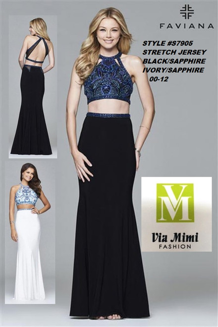 FAVIANA STYLE #S7905  STRETCH JERSEY

 SIZE : 00-12

COLOR: BLACK/SAPHIRE,  IVORY/SAPPHIRE

FOR MORE IMFORMATION AND PRICE PLEASE GIVE US A CALL


WE BEAT  ALL PRICES !!!!

VIA MIMI FASHION

1333 S. SANTEE ST.

LA,CA.90015

TEL: (213)748-MIMI (6464)

FAX: (213)749-MIMI (6464)

E-Mail: mimi@viamimifashion.com

http://viamimifashion.com

https://www.facebook.com/viamimifashion

  https://www.instagram.com/viamimifashion

https://twitter.com/viamimifashion
