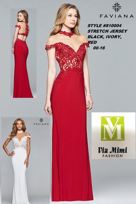 FAVIANA STYLE #S10004 STRETCH JERSEY

 SIZE : 00-16

COLOR:BLACK, IVORY, RED

FOR MORE IMFORMATION AND PRICE PLEASE GIVE US A CALL


WE BEAT  ALL PRICES !!!!

VIA MIMI FASHION

1333 S. SANTEE ST.

LA,CA.90015

TEL: (213)748-MIMI (6464)

FAX: (213)749-MIMI (6464)

E-Mail: mimi@viamimifashion.com

http://viamimifashion.com

https://www.facebook.com/viamimifashion

  https://www.instagram.com/viamimifashion

https://twitter.com/viamimifashion
