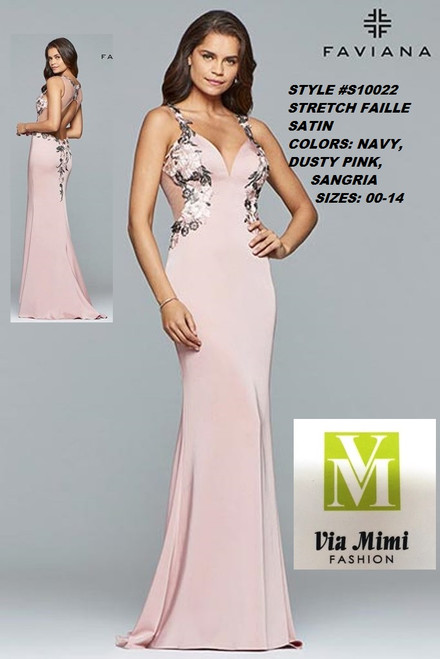 FAVIANA STYLE #S10022 STRETCH FAILLE SATIN

 SIZE : 00-14

COLOR: NAVY, SANGRIA, DUSTY PINK

FOR MORE IMFORMATION AND PRICE PLEASE GIVE US A CALL


WE BEAT  ALL PRICES !!!!

VIA MIMI FASHION

1333 S. SANTEE ST.

LA,CA.90015

TEL: (213)748-MIMI (6464)

FAX: (213)749-MIMI (6464)

E-Mail: mimi@viamimifashion.com

http://viamimifashion.com

https://www.facebook.com/viamimifashion

  https://www.instagram.com/viamimifashion

https://twitter.com/viamimifashion
