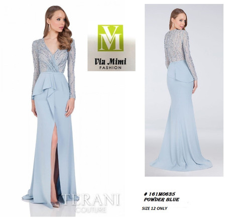 TERANI COUTURE STYLE #1611M0635
COLOR AS THE PICTURE
SIZE 12 ONLY
FOR MORE IMFORMATION AND PRICE PLEASE GIVE US A CALL 
WE BEAT  ALL PRICES !!!!

VIA MIMI FASHION

1333 S. SANTEE ST.

LA,CA.90015

TEL: (213)748-MIMI (6464)

FAX: (213)749-MIMI (6464)

E-Mail: mimi@viamimifashion.com

http://viamimifashion.com

https://www.facebook.com/viamimifashion

 https://www.instagram.com/viamimifashion

https://twitter.com/viamimifashion

 