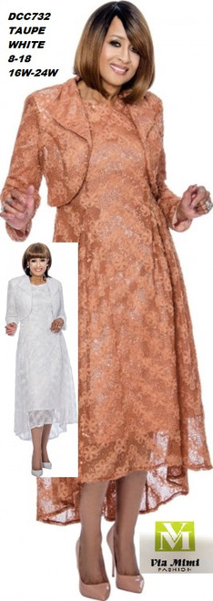 DORINDA CLARK  STYLE #DCC732 - 2 PC DRESS/JACKET

COLOR: TAUPE, WHITE

SIZE: 8-18  _______ 16W-26W

FOR MORE IMFORMATION AND PRICE PLEASE GIVE US A CALL


WE BEAT  ALL PRICES !!!!

VIA MIMI FASHION

1333 S. SANTEE ST.

LA,CA.90015

TEL: (213)748-MIMI (6464)

FAX: (213)749-MIMI (6464)

E-Mail: mimi@viamimifashion.com

http://viamimifashion.com

https://www.facebook.com/viamimifashion

  https://www.instagram.com/viamimifashion

https://twitter.com/viamimifashion
