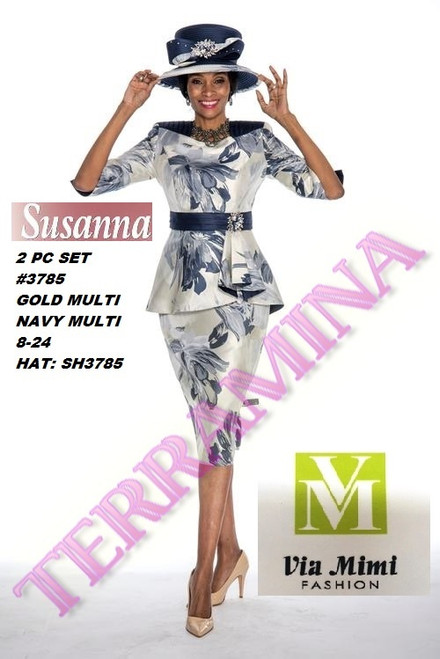 SUSANA STYLE #3785 - 2 PC SET

COLOR: GOLD MULTI, NAVY MULTI

SIZE: 8-24

HAT: SH3785

FOR MORE IMFORMATION AND PRICE PLEASE GIVE US A CALL


WE BEAT  ALL PRICES !!!!

VIA MIMI FASHION

1333 S. SANTEE ST.

LA,CA.90015

TEL: (213)748-MIMI (6464)

FAX: (213)749-MIMI (6464)

E-Mail: mimi@viamimifashion.com

http://viamimifashion.com

https://www.facebook.com/viamimifashion

  https://www.instagram.com/viamimifashion

https://twitter.com/viamimifashion
