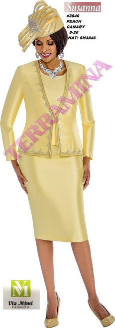 SUSANA STYLE #3846- 3 PC SET

COLOR:PEACH, CANARY

SIZE: 8-26

HAT: SH3846


FOR MORE IMFORMATION AND PRICE PLEASE GIVE US A CALL


WE BEAT  ALL PRICES !!!!

VIA MIMI FASHION

1333 S. SANTEE ST.

LA,CA.90015

TEL: (213)748-MIMI (6464)

FAX: (213)749-MIMI (6464)

E-Mail: mimi@viamimifashion.com

http://viamimifashion.com

https://www.facebook.com/viamimifashion

  https://www.instagram.com/viamimifashion

https://twitter.com/viamimifashion
