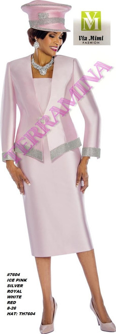 TERRAMINA #7604___ 3 PC SET

COLOR: ICE PINK, SILVER, ROYAL, WHITE, RED

SIZE: 8-26

HAT: TH7604

FOR MORE IMFORMATION AND PRICE PLEASE GIVE US A CALL


WE BEAT  ALL PRICES !!!!

VIA MIMI FASHION

1333 S. SANTEE ST.

LA,CA.90015

TEL: (213)748-MIMI (6464)

FAX: (213)749-MIMI (6464)

E-Mail: mimi@viamimifashion.com

http://viamimifashion.com

https://www.facebook.com/viamimifashion

  https://www.instagram.com/viamimifashion

https://twitter.com/viamimifashion
