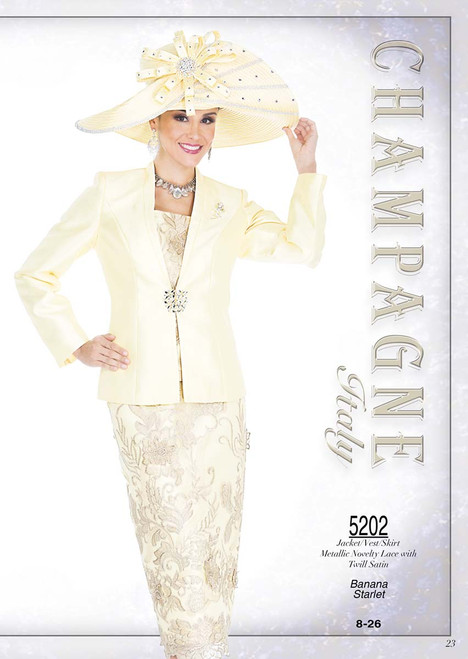 CHAMPAGNE #5202__ 3 PC SET

COLOR: BANANA, STARLET

SIZE :8-26

METALLIC NOVELTY LACE WITH TWILL SATIN

FOR MORE IMFORMATION AND PRICE PLEASE GIVE US A CALL


WE BEAT  ALL PRICES !!!!

VIA MIMI FASHION

1333 S. SANTEE ST.

LA,CA.90015

TEL: (213)748-MIMI (6464)

FAX: (213)749-MIMI (6464)

E-Mail: mimi@viamimifashion.com

http://viamimifashion.com

https://www.facebook.com/viamimifashion

  https://www.instagram.com/viamimifashion

https://twitter.com/viamimifashion
