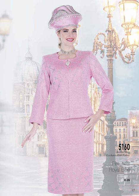ELITE #5160_ 2 PC  KNIT SUIT

COLOR: PINK MIST, ROYAL BLUE

SIZE: 8-26

FOR MORE IMFORMATION AND PRICE PLEASE GIVE US A CALL


WE BEAT  ALL PRICES !!!!

VIA MIMI FASHION

1333 S. SANTEE ST.

LA,CA.90015

TEL: (213)748-MIMI (6464)

FAX: (213)749-MIMI (6464)

E-Mail: mimi@viamimifashion.com

http://viamimifashion.com

https://www.facebook.com/viamimifashion

  https://www.instagram.com/viamimifashion

https://twitter.com/viamimifashion
