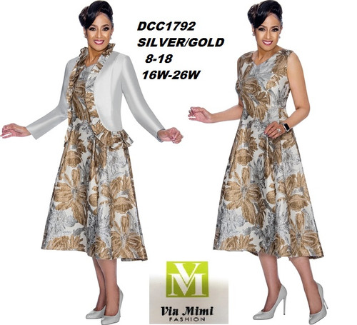 DORINDA CLARK  STYLE #DCC1792

COLOR: SILVER/GOLD

SIZE: 8-18       16W-26W

FOR PRICE AND MORE IMFORMATION  PLEASE GIVE US A CALL


WE BEAT  ALL PRICES !!!!

VIA MIMI FASHION

1333 S. SANTEE ST.

LA,CA.90015

TEL: (213)748-MIMI (6464)

FAX: (213)749-MIMI (6464)

E-Mail: mimi@viamimifashion.com

http://viamimifashion.com

https://www.facebook.com/viamimifashion

  https://www.instagram.com/viamimifashion

https://twitter.com/viamimifashion
