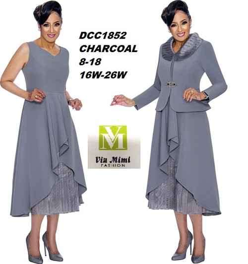 DORINDA CLARK  STYLE #DCC1852

COLOR: CHARCOAL

SIZE: 8-18       16W-26W

FOR PRICE AND MORE IMFORMATION  PLEASE GIVE US A CALL


WE BEAT  ALL PRICES !!!!

VIA MIMI FASHION

1333 S. SANTEE ST.

LA,CA.90015

TEL: (213)748-MIMI (6464)

FAX: (213)749-MIMI (6464)

E-Mail: mimi@viamimifashion.com

http://viamimifashion.com

https://www.facebook.com/viamimifashion

  https://www.instagram.com/viamimifashion

https://twitter.com/viamimifashion
