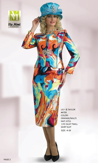 LILY & TAYLOR SPRING/SUMMER 2023
STYLE: 4759
SIZE:4-24
COLOR: ORANGE/MULTI
HAT: H711
3 PC SILKY TWILL SKIRT SUIT  
FOR MORE IMFORMATION AND PRICE PLEASE GIVE US A CALL

WE BEAT  ALL PRICES !!!!

VIA MIMI FASHION

1333 S. SANTEE ST.

LA,CA.90015

TEL: (213)748-MIMI (6464)

FAX: (213)749-MIMI (6464)

E-Mail: mimi@viamimifashion.com

http://viamimifashion.com

https://www.facebook.com/viamimifashion

 https://www.instagram.com/viamimifashion

https://twitter.com/viamimifashion