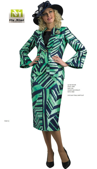 LILY & TAYLOR SPRING/SUMMER 2023
STYLE: 4749
SIZE :4-24
COLOR: NAVY/MULTI (H464)
3 PC SILKY TWILL SKIRT SUIT
FOR MORE IMFORMATION AND PRICE PLEASE GIVE US A CALL

WE BEAT  ALL PRICES !!!!

VIA MIMI FASHION

1333 S. SANTEE ST.

LA,CA.90015

TEL: (213)748-MIMI (6464)

FAX: (213)749-MIMI (6464)

E-Mail: mimi@viamimifashion.com

http://viamimifashion.com

https://www.facebook.com/viamimifashion

 https://www.instagram.com/viamimifashion

https://twitter.com/viamimifashion