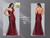 FAVIANA S10280 - EMBROIDERY & SEQUIN - SIZES: 00-14 - COLORS: NAVY, WINE