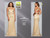 FAVIANA S10303 - EMBROIDERY TULLE - SIZES: 00-12 - COLORS: GOLD, SILVER
