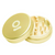 Ongrok 2-Piece Metal Grinder Gold